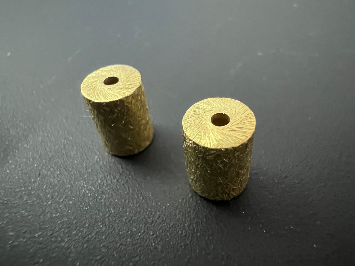 Zylinder / Walze, vergoldetes 925-Silber, 3 mm & 8 mm