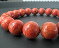 Armband Schaumkoralle, rot, 10 mm | S44