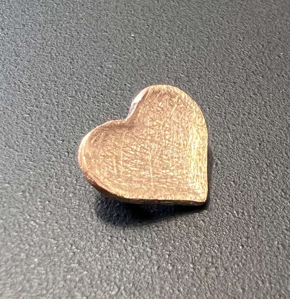 Herz Zwischenelement rosévergoldetes 925-Silber, 9,5 × 11,5 mm | T53