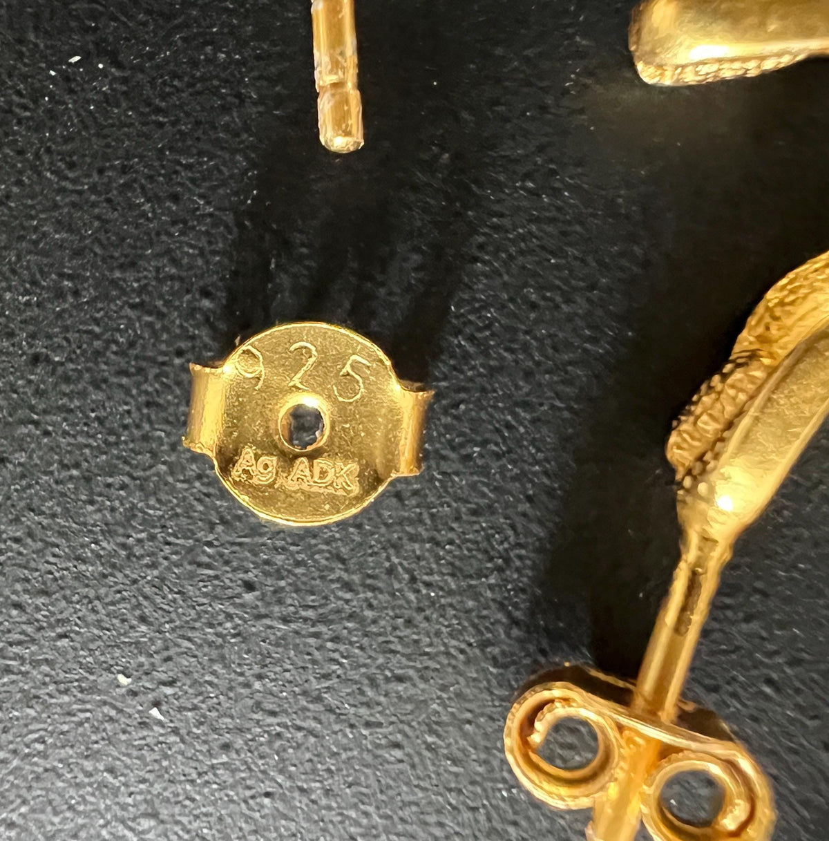Creolen vergoldetes 925-Silber, Kettenoptik, 20 × 4 mm | T63