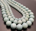 Amazonite bead strand, 6 – 10 mm