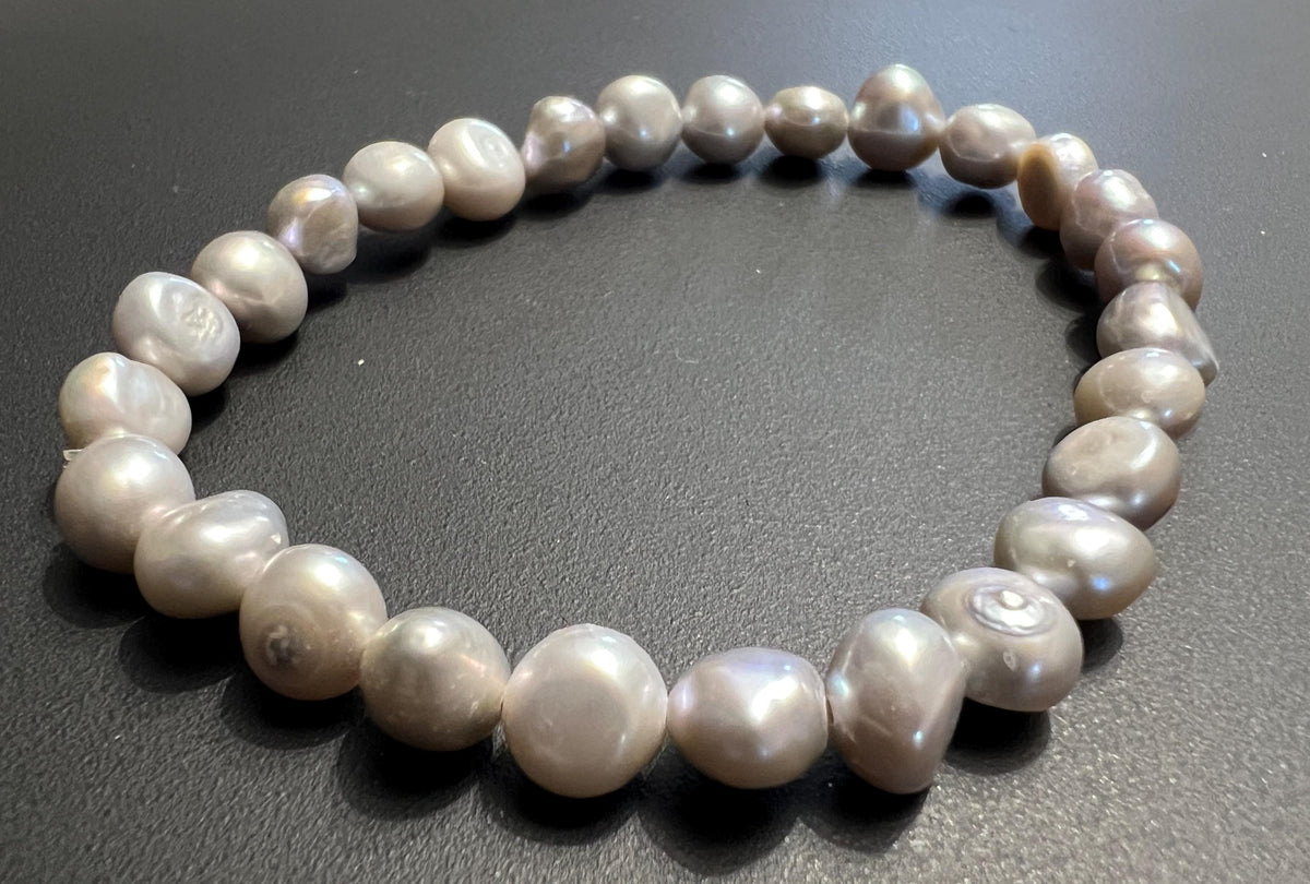 Perlen Armband Süßwasserperlen, verschiedene Farben, Einheitsgröße