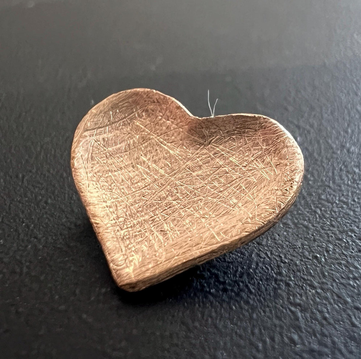Herz Zwischenelement rosévergoldetes 925-Silber, 9,5 × 11,5 mm | T53