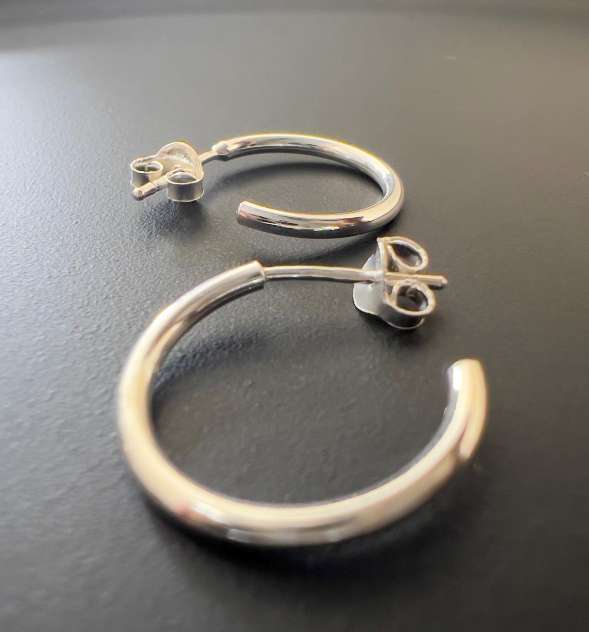Creolen 925-Silber, offen, 14–30 mm