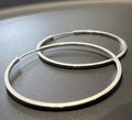 Creolen 925-Silber, eckig, geschlossen, 14 – 40 mm