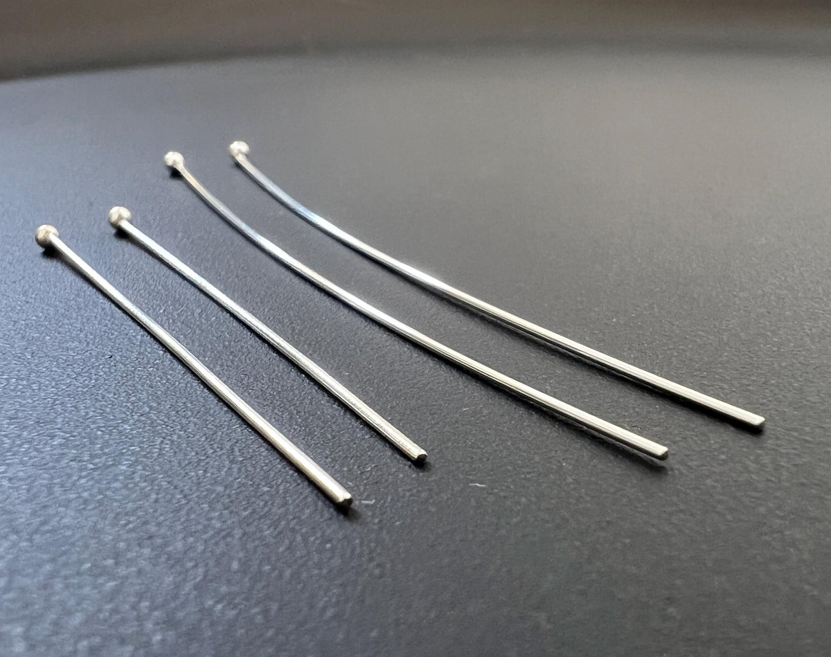 Kugelstifte 925-Silber, verschiedene Größen