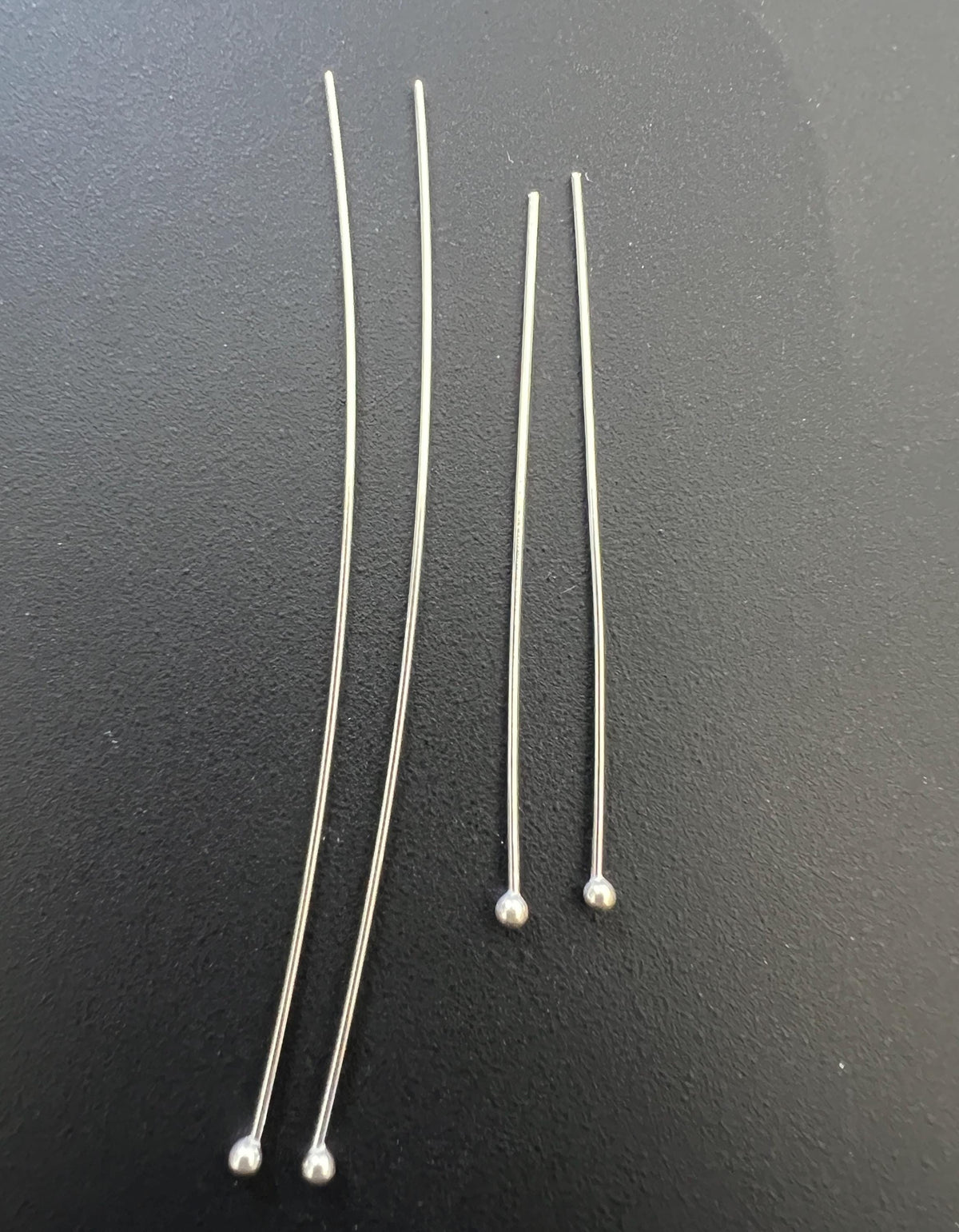 Kugelstifte 925-Silber, verschiedene Größen