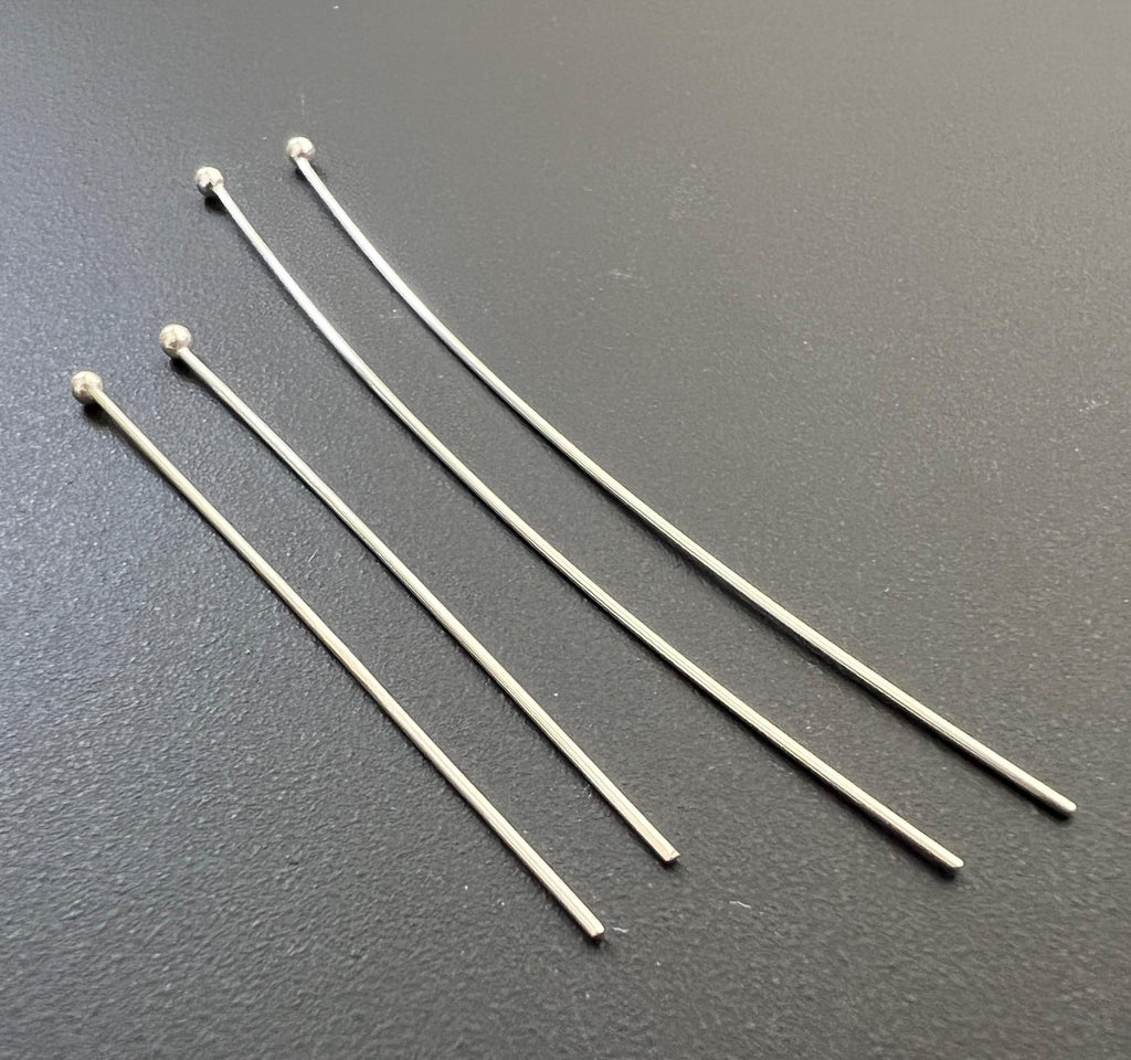 Kugelstifte 925-Silber, verschiedene Größen