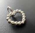 Herz Anhänger 925-Silber oder vergoldet, 10 × 10 mm