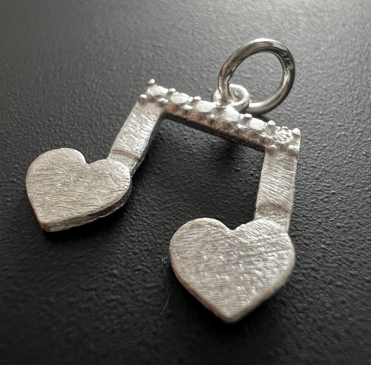 Noten Anhänger 925-Silber, 10 mm & 18 mm, 2 Varianten