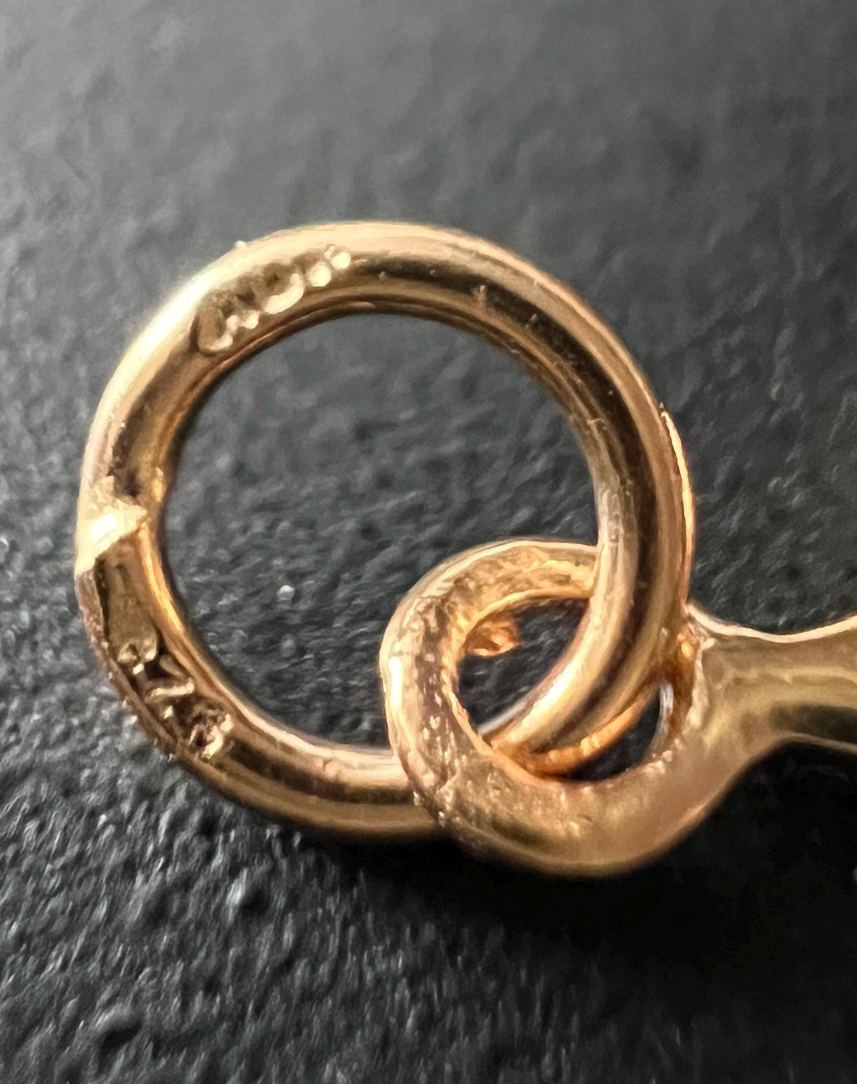 Stern Anhänger rosévergoldetes 925-Silber, 9,5 × 12,5 mm | T113