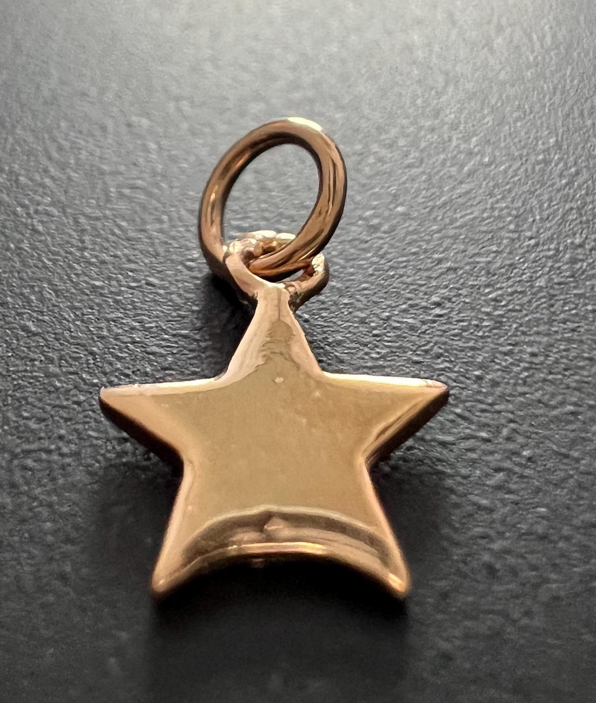Stern Anhänger rosévergoldetes 925-Silber, 9,5 × 12,5 mm | T113
