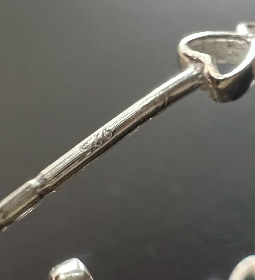 Creolen 925-Silber, offen, Herzen | BX7