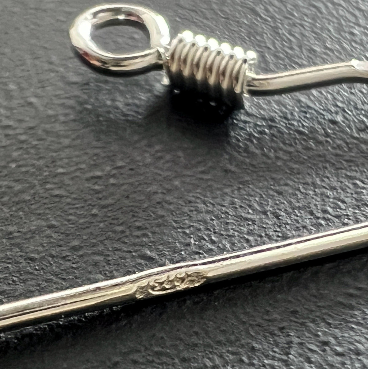 Ohrhaken 925-Silber oder vergoldet, 20 × 14 mm, Made in Italy