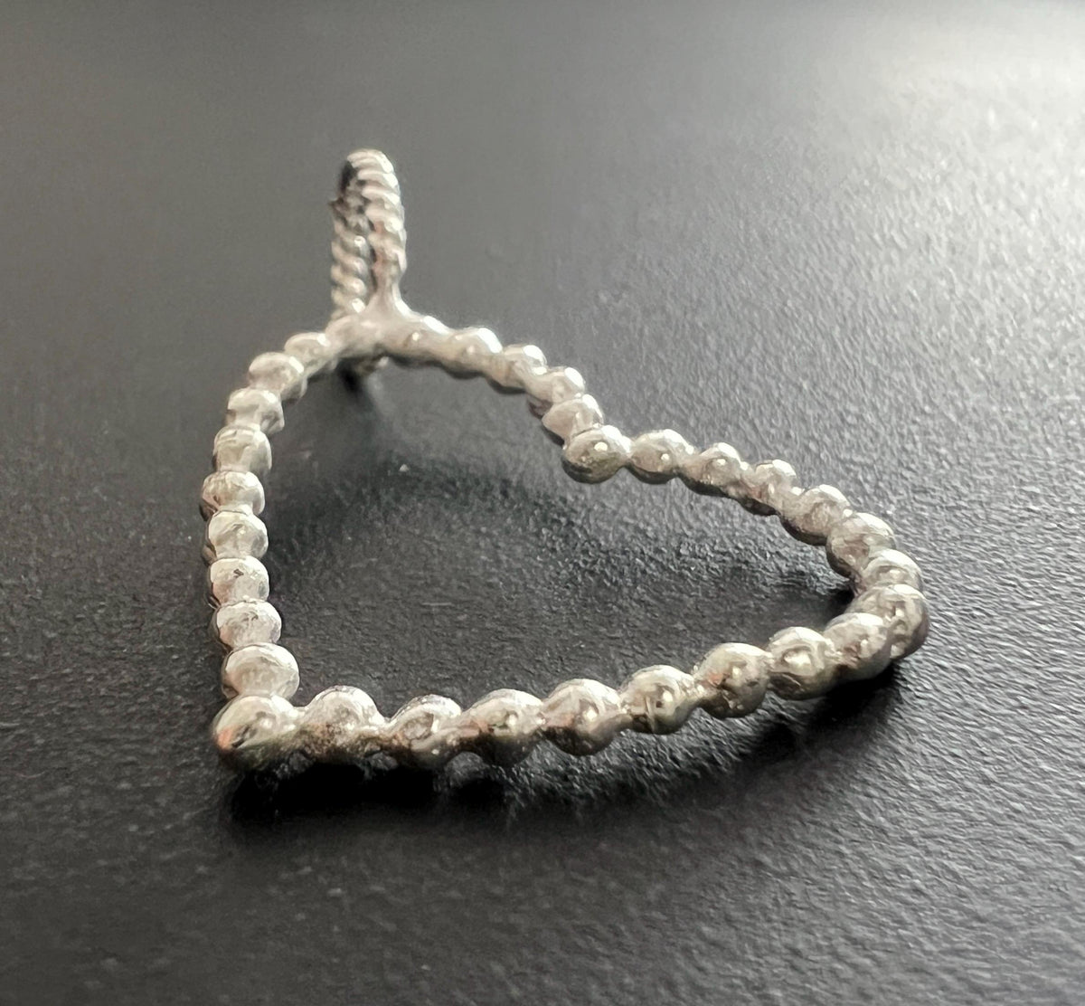 Herz Anhänger 925-Silber, 18 × 20 mm | T88