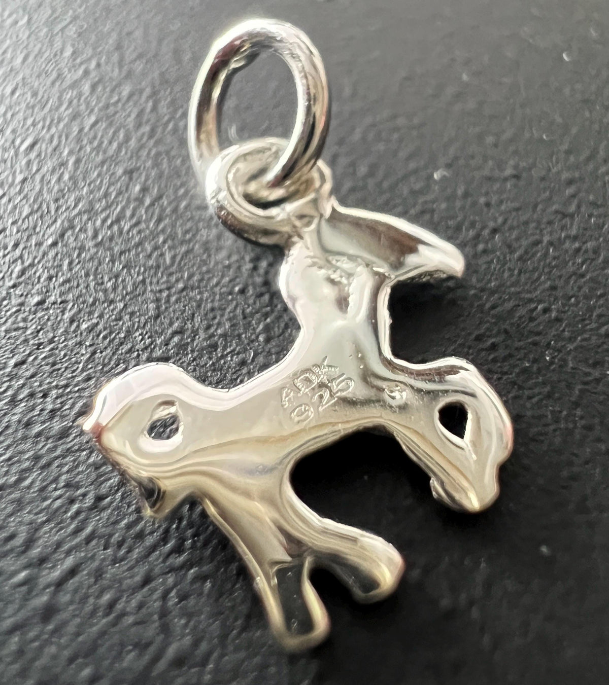 Pferd Anhänger 925-Silber, 10 × 8 mm | T99