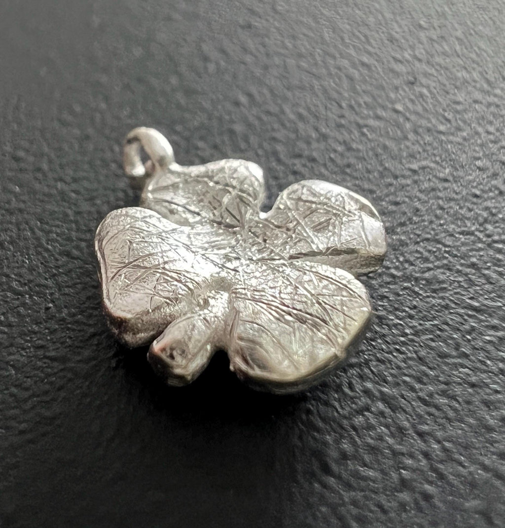 Glücksklee Anhänger 925-Silber, 7,5 mm | T103