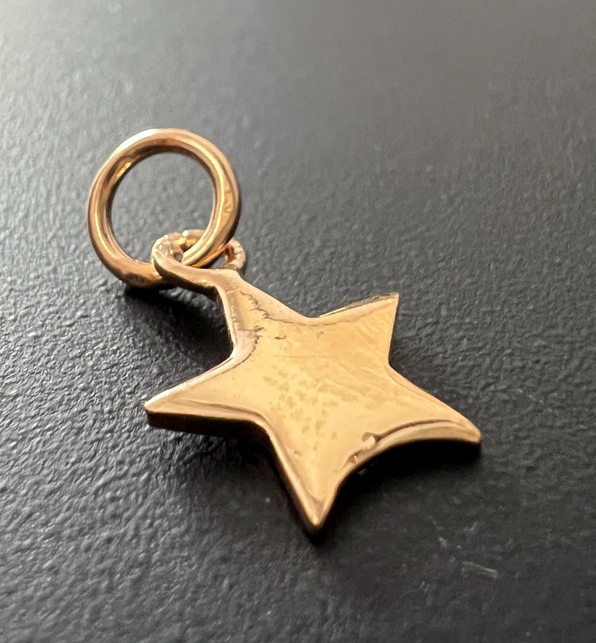 Stern Anhänger rosévergoldetes 925-Silber, 9,5 × 12,5 mm | T113