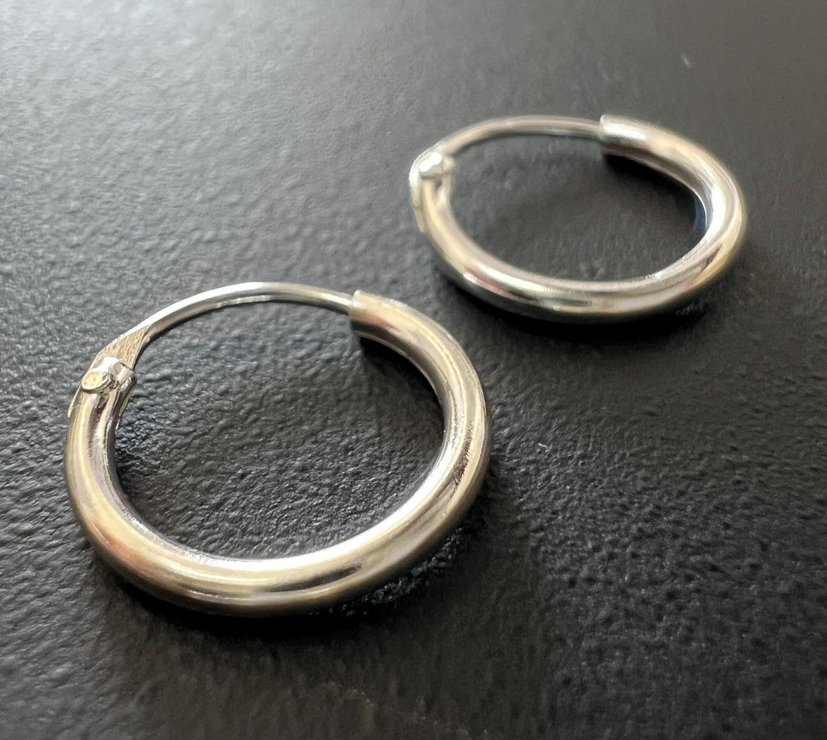 Creolen 925-Silber, extra klein, 10 – 14 mm