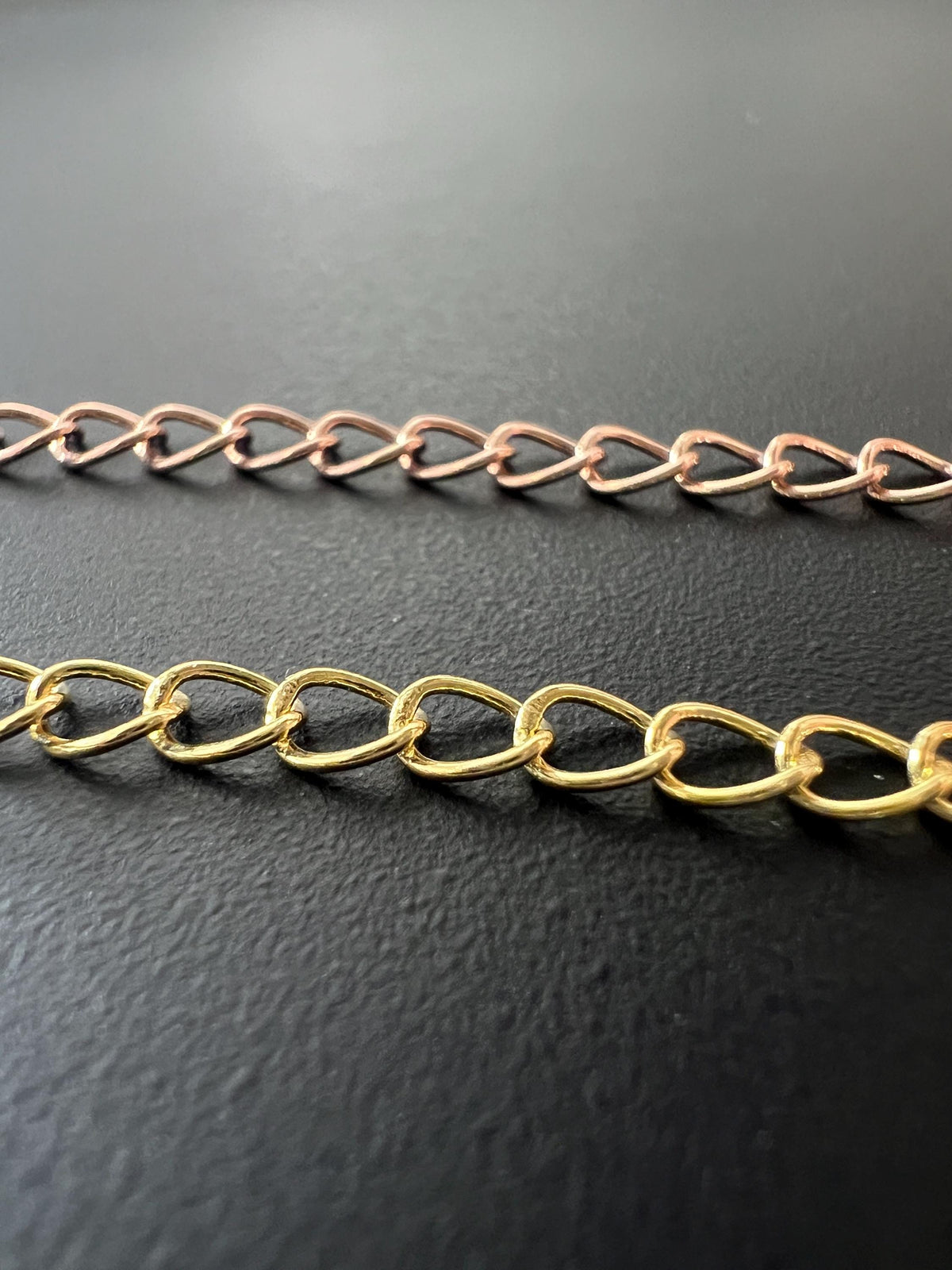 Verlängerungskettchen 925-Silber vergoldet & roségold, 5 cm