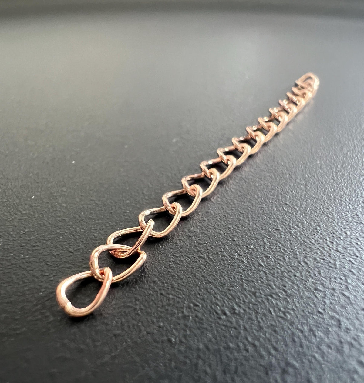Verlängerungskettchen 925-Silber vergoldet & roségold, 5 cm