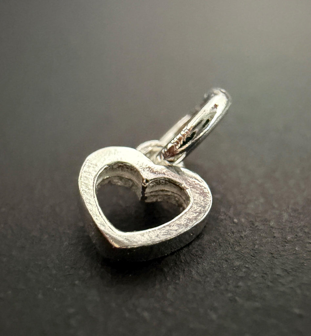 Mini Herz Anhänger 925-Silber oder vergoldet, 5 × 6 mm
