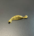 Fisch Anhänger vergoldetes 925-Silber, 30 mm | U4