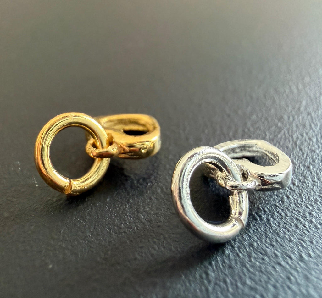 Mini Herz Anhänger 925-Silber oder vergoldet, 5 × 6 mm