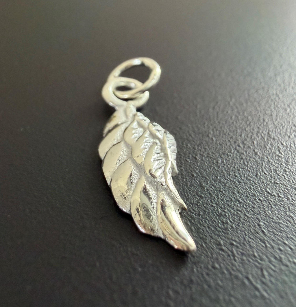 Flügel Anhänger 925-Silber, 20 × 12 mm | U7