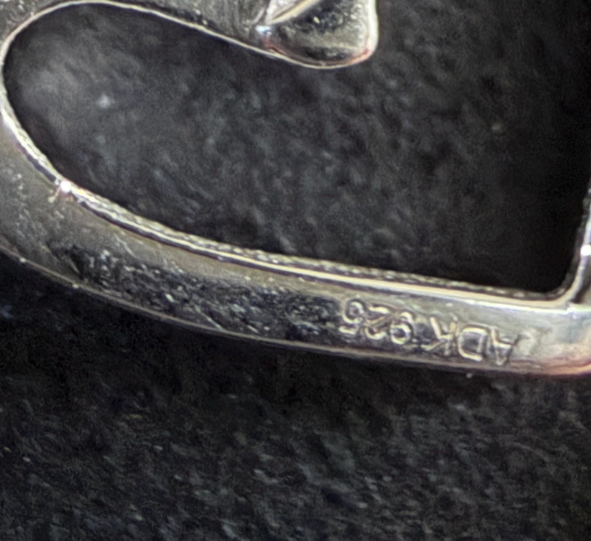 Herz Anhänger 925-Silber oder vergoldet, 8 × 9 mm