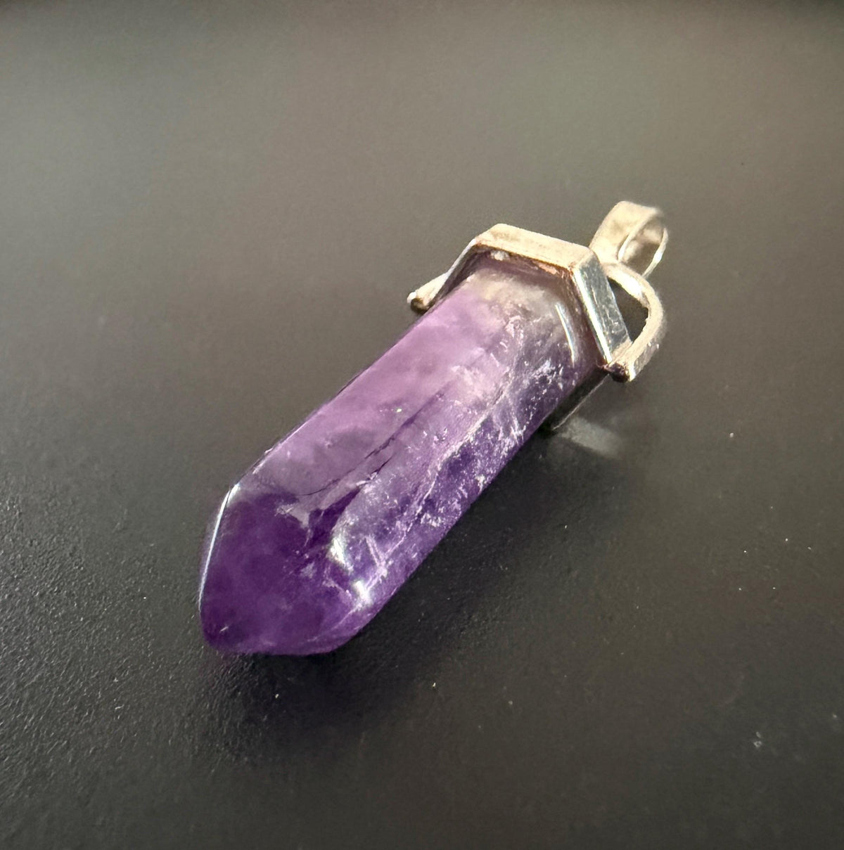 Amethyst Anhänger, Stift / Energiespitze | ST2