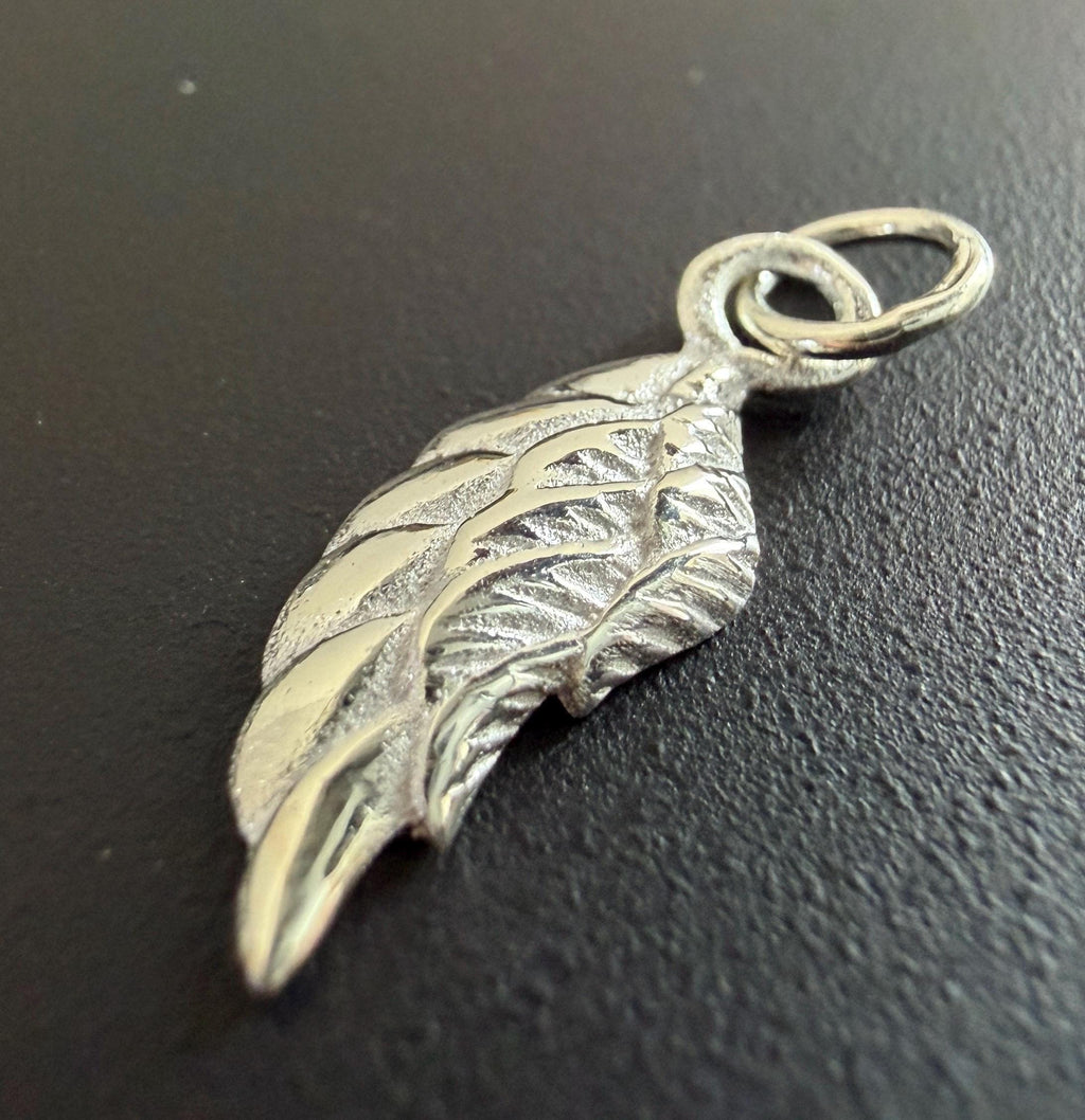 Flügel Anhänger 925-Silber, 20 × 12 mm | U7