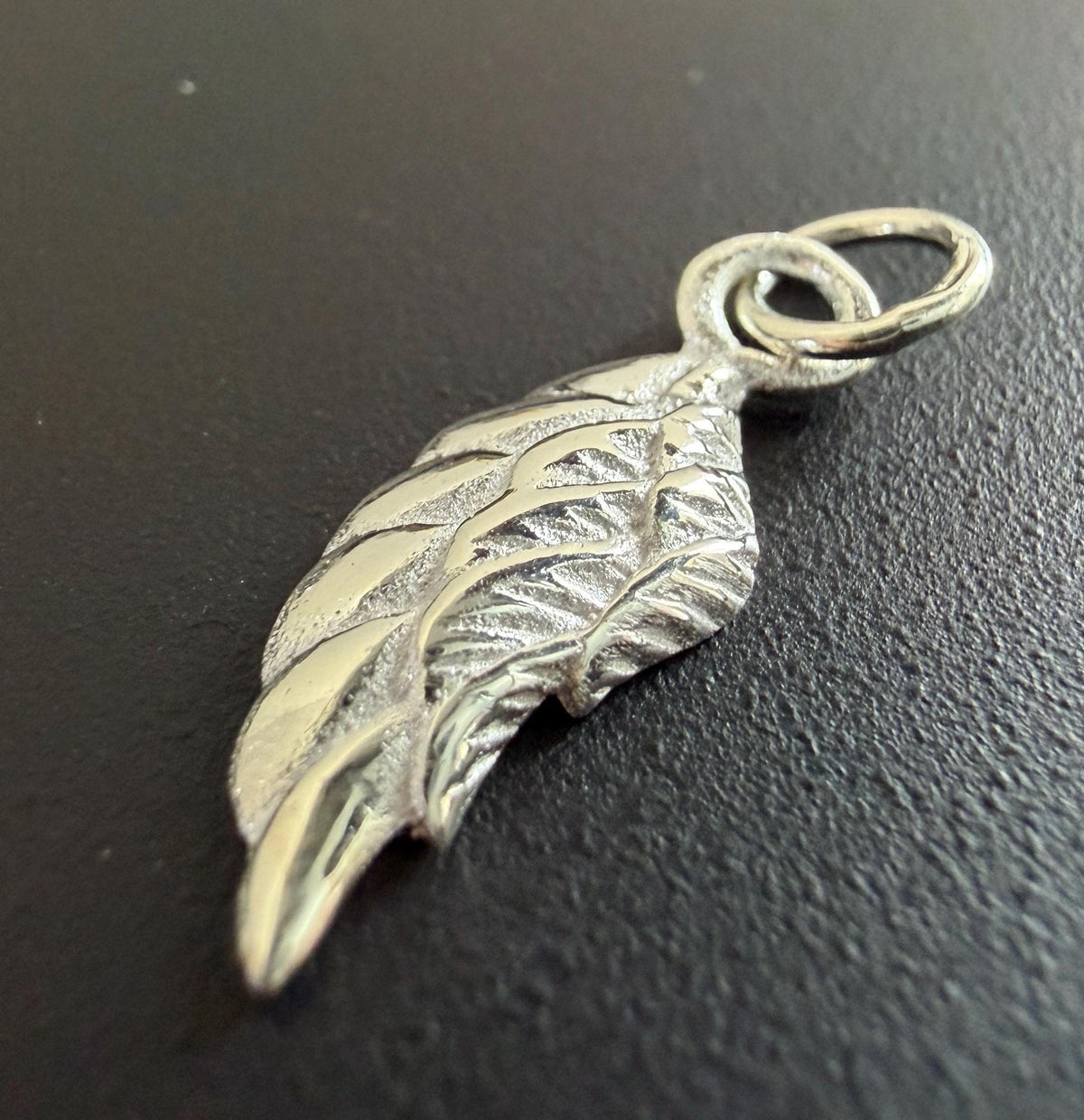 Flügel Anhänger 925-Silber, 20 × 12 mm | U7