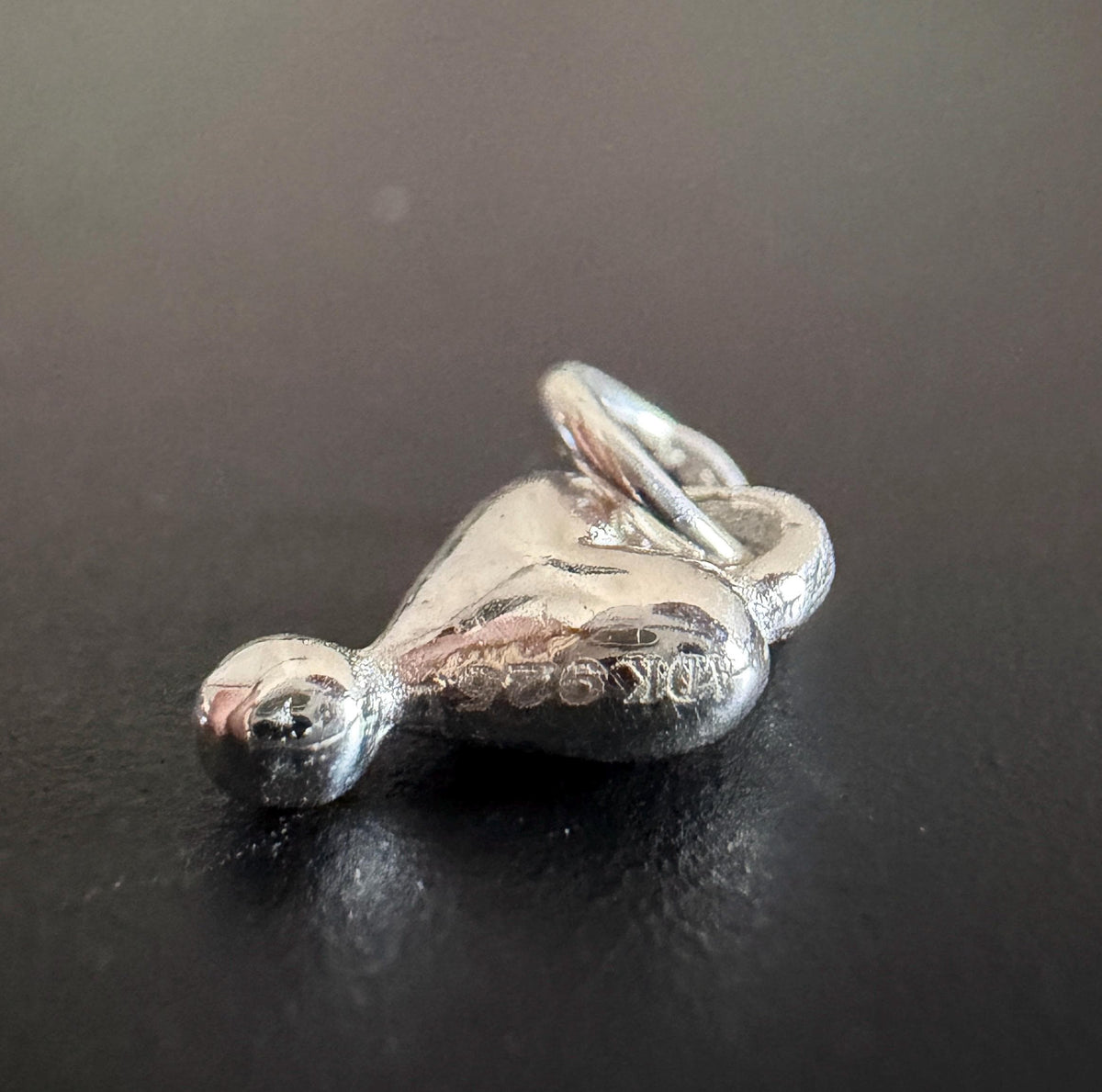 Herz Anhänger 925-Silber oder vergoldet, 10 × 6 mm