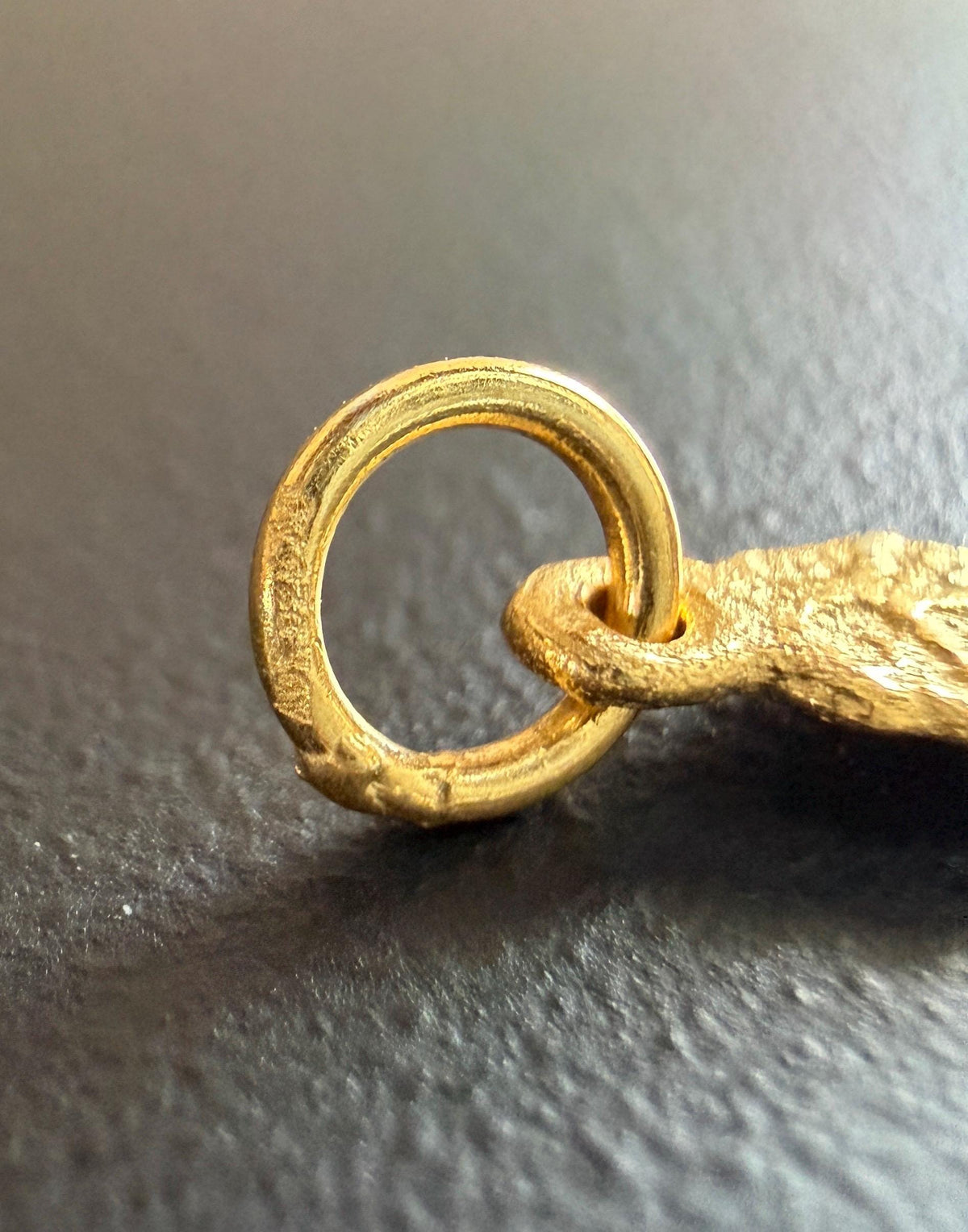 Feder Anhänger vergoldetes 925-Silber, 10 × 4 mm | U24