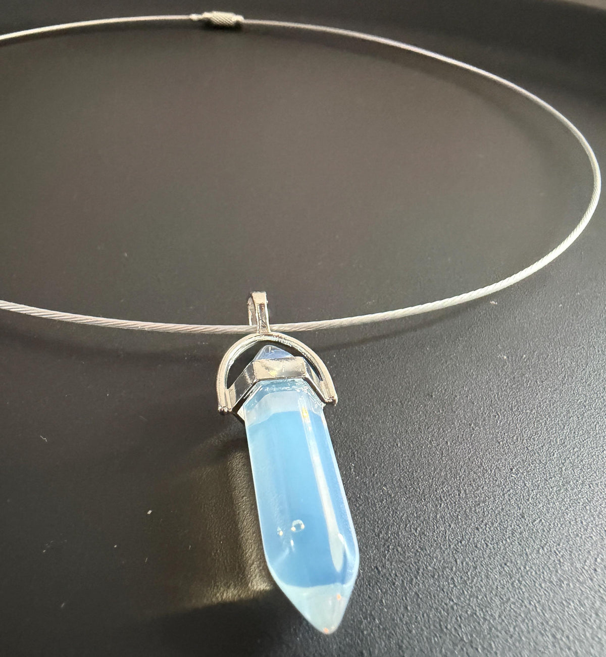 Opalit Energiespitze Anhänger, 41 mm | ST5