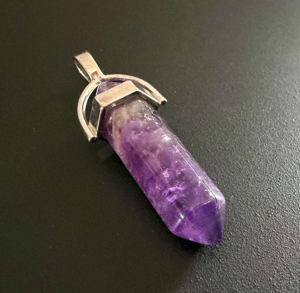 Amethyst Anhänger, Stift / Energiespitze | ST2
